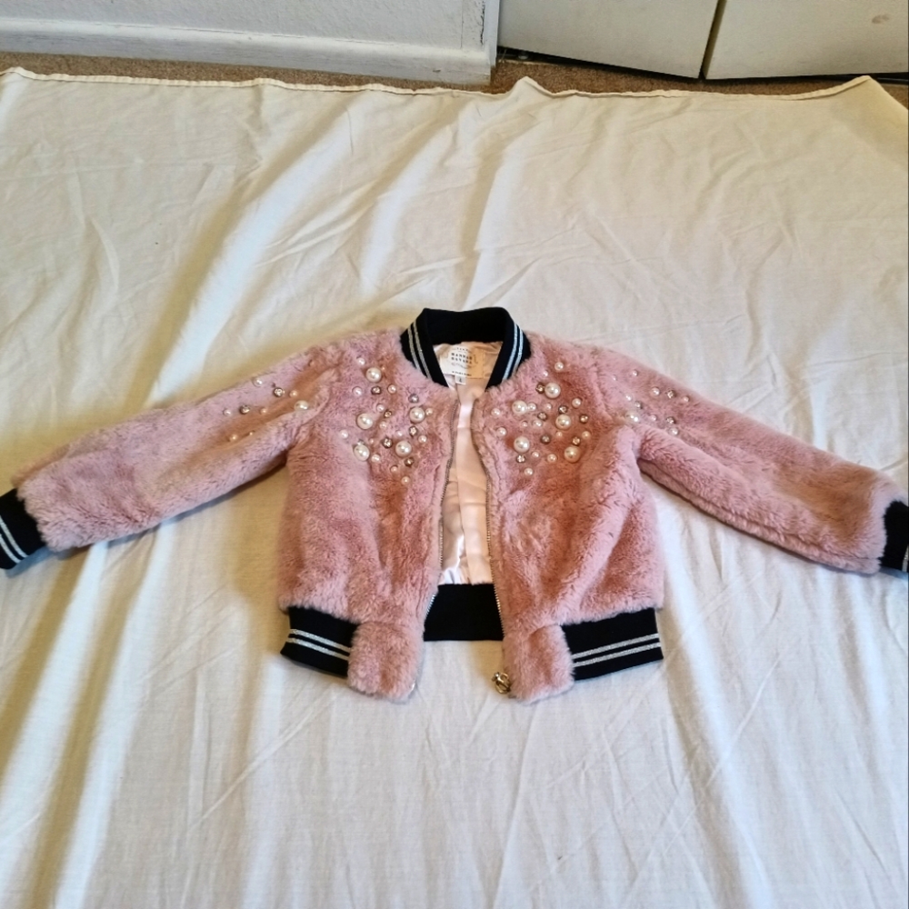 Hannah Banana pink coat